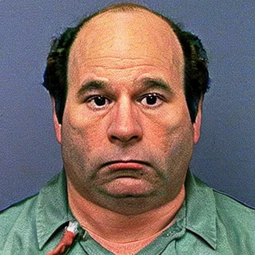 Prompt: “George Constanza DUI mugshot”