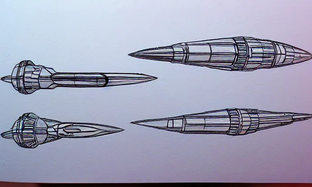 Image similar to spaceship sketches