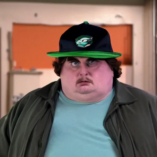 Prompt: eric cartman in the series trailer park boys, live action, 4k, high detail, high-resolution photograph, professional photography, ultra-detail