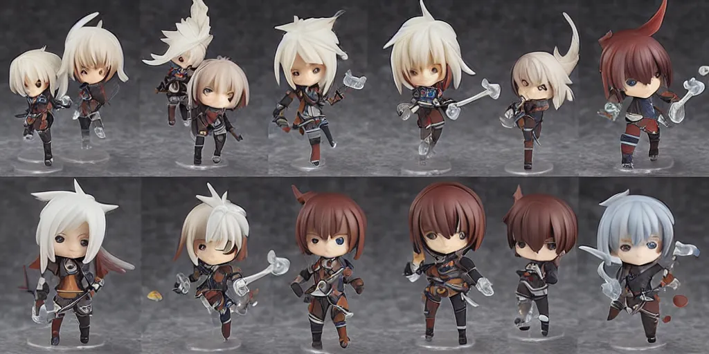 Prompt: gaius van baelsar from realm reborn, nendoroid full body hyperdetailed chibi, 8 k realistic, frostbite engine