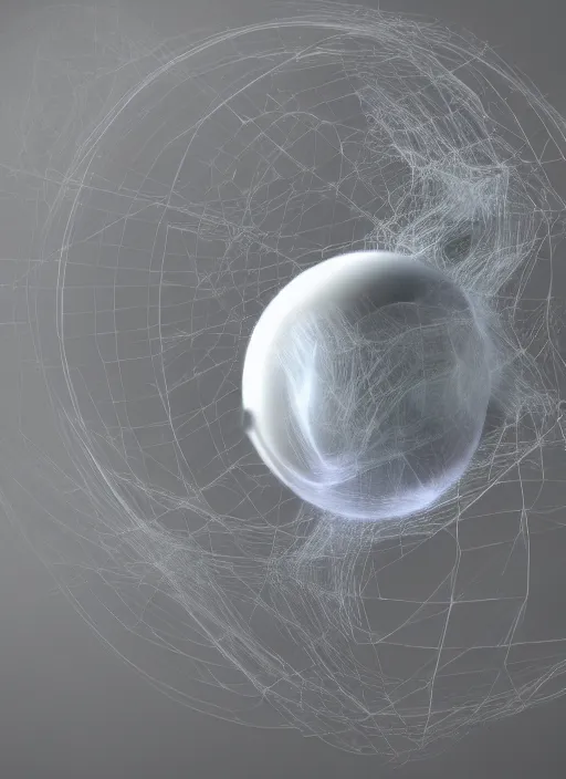 Image similar to ghost sphere, abstract, digital art, 4 k, 8 k, 1 6 k, 1 0 0 0