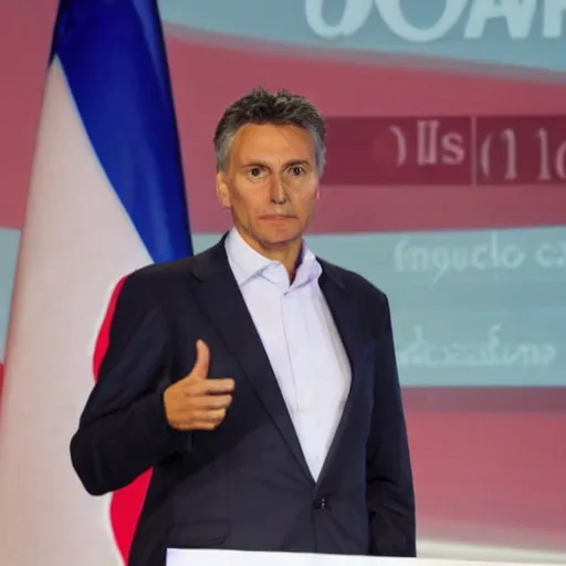 Image similar to mauricio macri