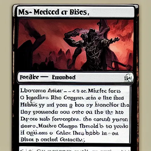 Prompt: a mrbeast from youtube, magic : the gathering card