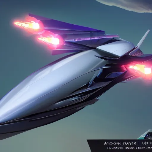 Image similar to personal flying vehicle, hypersonic, 9 mach, vtol, jet engines, concept art, insane details, 3 d high definition, trending on artstation, unreal engine, photorealistic, high resolution,, trending on deviantart, hdr, hyper detailed, insane details, intricate, elite, ornate, elegant, dramatic lighting, octane render, micro details