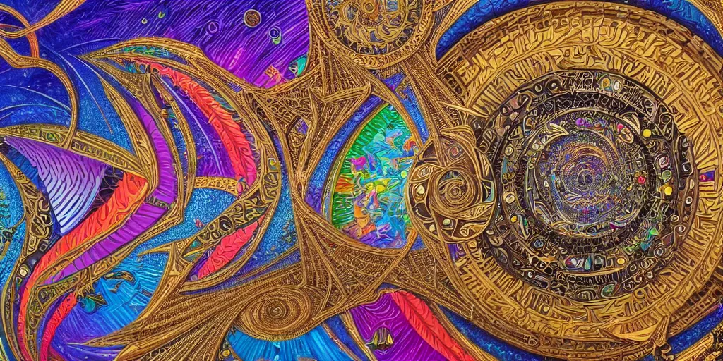 Prompt: visionary art, overflowing garbage can, rich geometry, precise and incredibly highly detailed intricate 8 k wallpaper, john stephens, lisa frank, intricate stunning award winning masterpiece trending on artstation