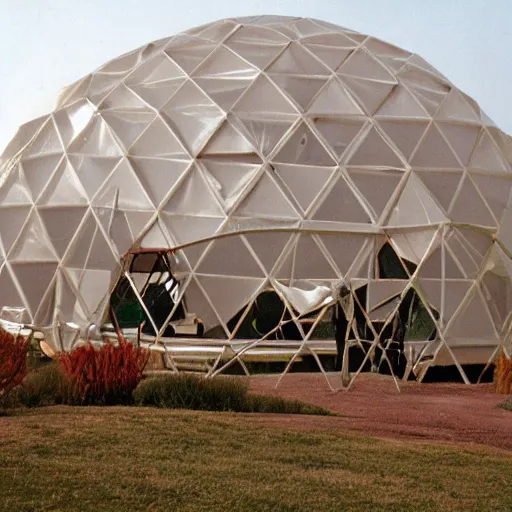 Prompt: geodesic dome by buckminster fuller