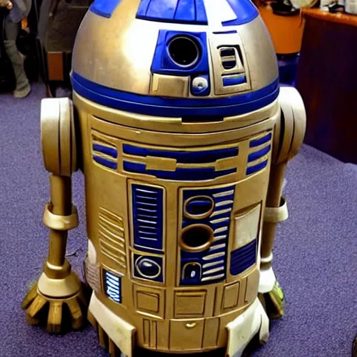 Image similar to a steampunk!!! ( ( r 2 d 2 ) )