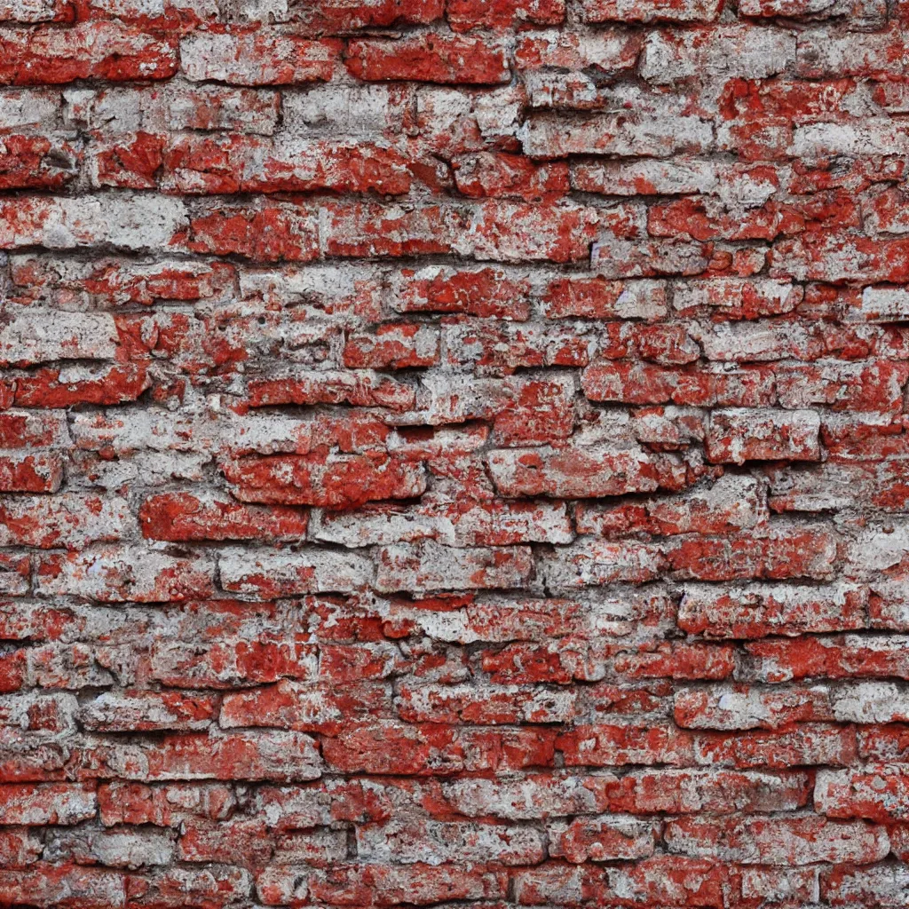 Image similar to old painted brick texture