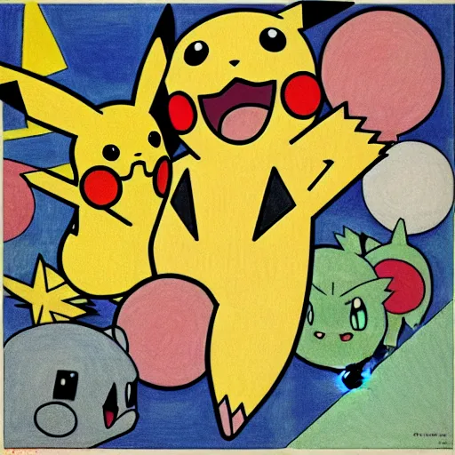 Prompt: pokemon portrait drawn by malevich, album cover art, conceptual mystery pokemon, intricate detailed painting, illustration sharp detail, manga 1 9 9 0