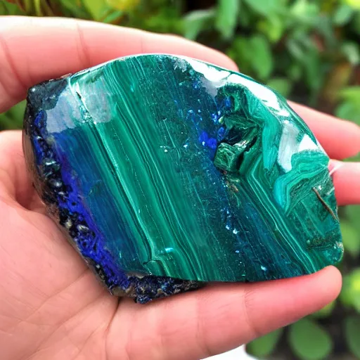 Image similar to azurite malachite quartz crystals