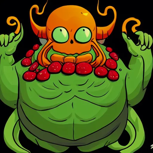 Image similar to fat cthulhu