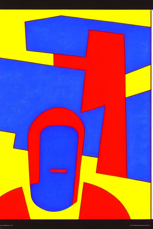 Image similar to comics panel by kazimir malevitch suprematism avant - garde ( ( moebius ) ), procreate 2 0 2 2