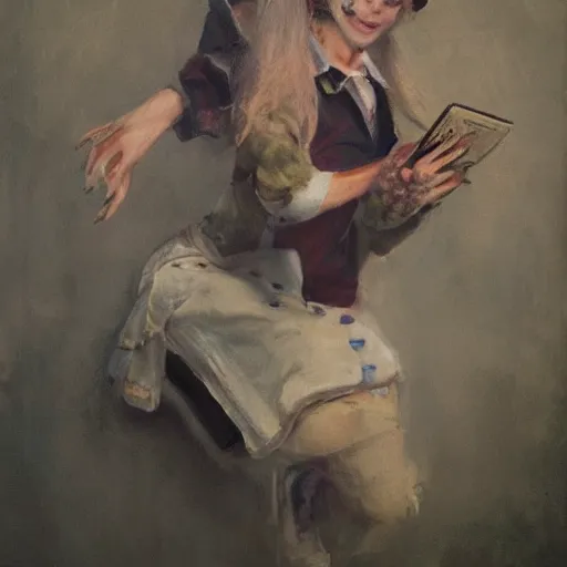 Image similar to clowncore pastel punk young hospital nurse wearing stylish uniform. detailed, portrait, 8 k, artwork by jean - baptiste monge