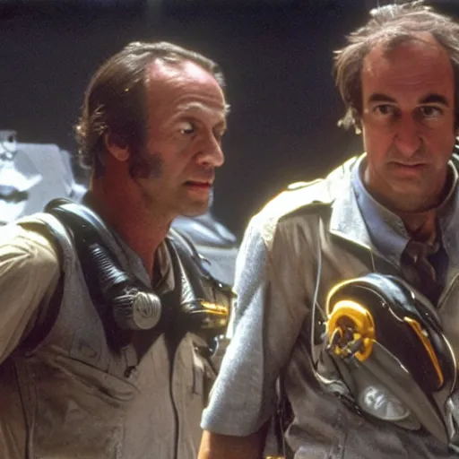 Image similar to film still of crew member saul goodman in aliens