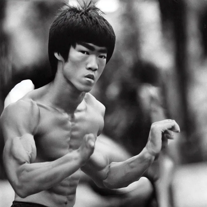 The young cheap bruce lee