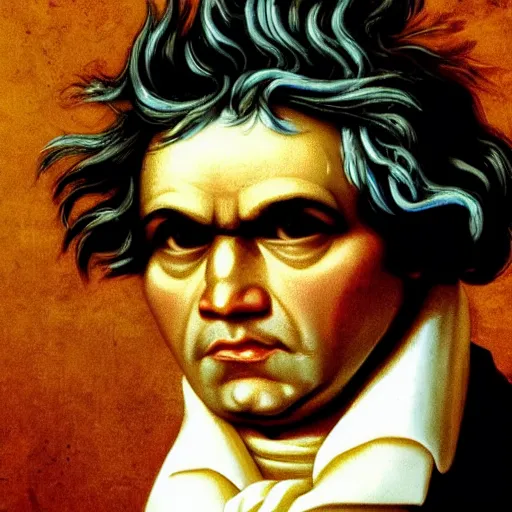 Image similar to beethoven commits arson