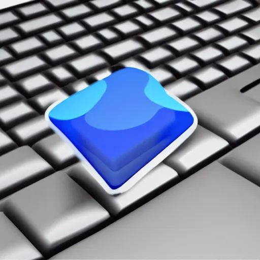 Prompt: 3d website icon of mouse cursor