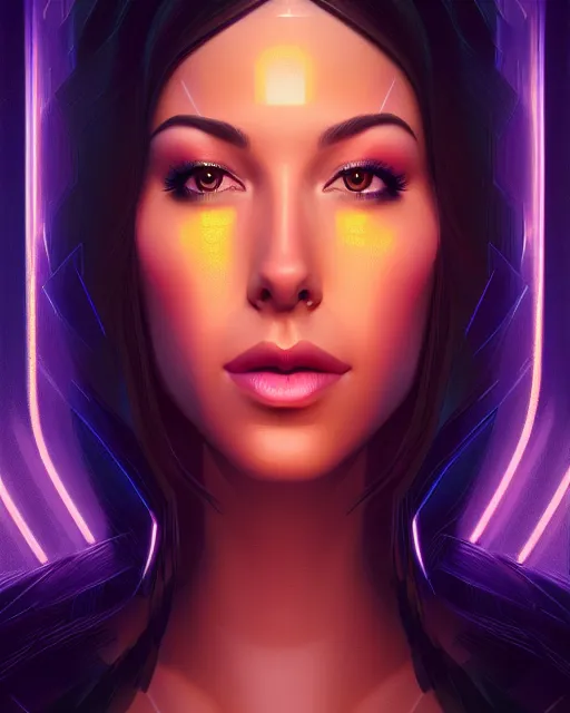 Image similar to symmetry portrait of jodi arias, glam, deco, glowing lights intricate, elegant, highly detailed, digital painting, artstation, concept art, smooth, sharp focus, illustration, art by artgerm and greg rutkowski and fra angelico and unreal engine 5