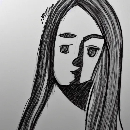 Image similar to depression drawing