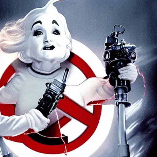 Image similar to stunning awe inspiring betty white as a ghostbuster in the movie ghostbusters, movie still 8 k hdr atmospheric lighting