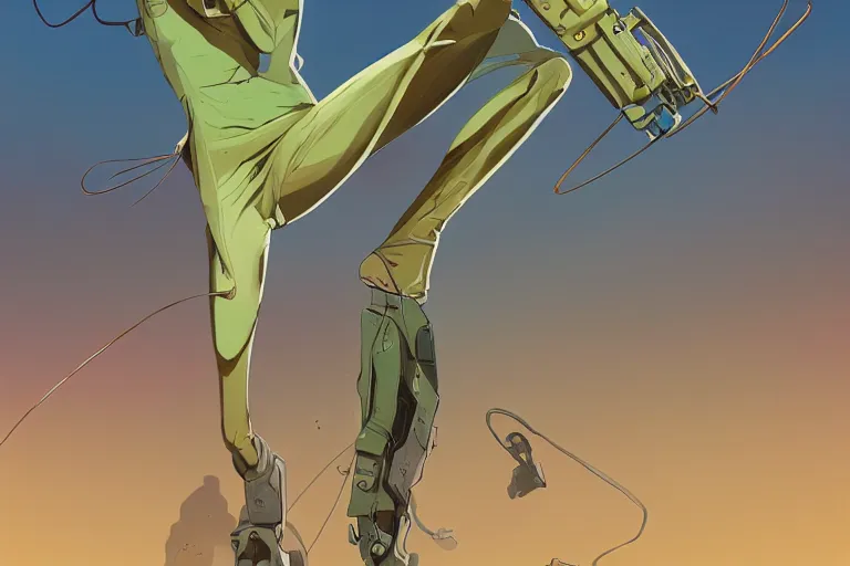 Image similar to praying mantis, gta 5 comics official fanart behance hd artstation by jesper ejsing, by rhads, makoto shinkai and lois van baarle, ilya kuvshinov, ossdraws, that looks like it is from borderlands and by feng zhu and loish and laurie greasley, victo ngai, andreas rocha, john harris fast and furious