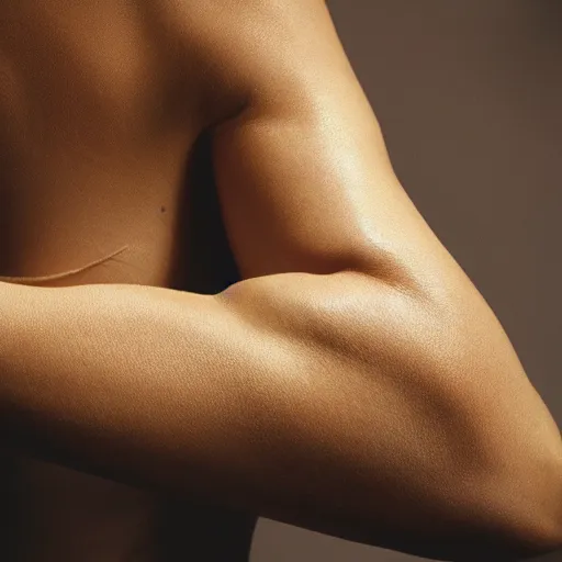 Image similar to arm with golden glowing veins