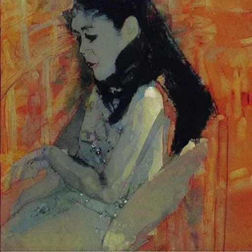 Image similar to “by Bernie Fuchs”