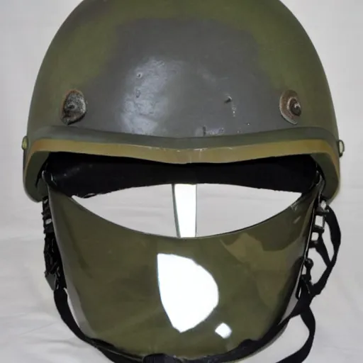 Image similar to agressive military Helmet