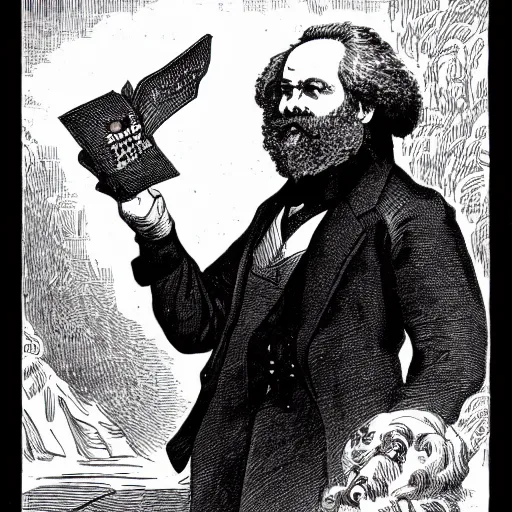 Image similar to karl marx in arcane