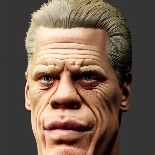 Prompt: the lovechild of john cena ron perlman steve buscemi and christopher walken, realistic, hyperrealistic, 8 k resolution, hd quality, very detailed, highly detailed, intricate details, real life, real world, trending on artstation, 7 0 s photo