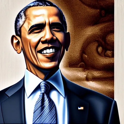 Image similar to Obama