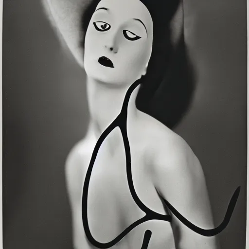 Image similar to a Man Ray's photograph, high definition