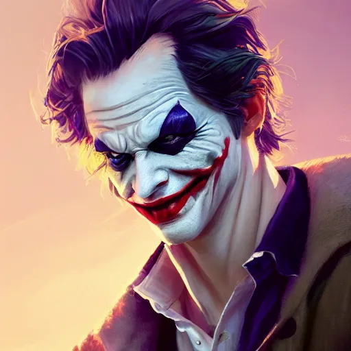 Prompt: highly detailed portrait venong joker gta v, stephen bliss, unreal engine, fantasy art by greg rutkowski, loish, rhads, ferdinand knab, makoto shinkai and lois van baarle, ilya kuvshinov, rossdraws, tom bagshaw, global illumination, radiant light, detailed and intricate environment