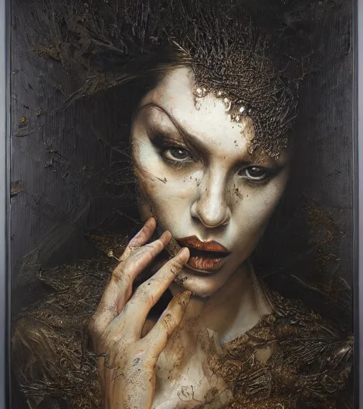 portrait of the last touch by karol bak, Nicola | Stable Diffusion ...