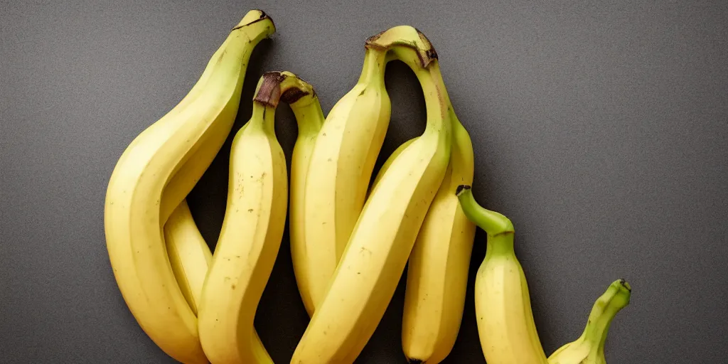 Prompt: a hyperrealistic photo of bananas that have arms with hands and legs with feet