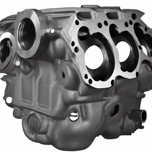 Image similar to cast aluminum inline 4 engine block turbo charged L3-VDT 2.3 MZR