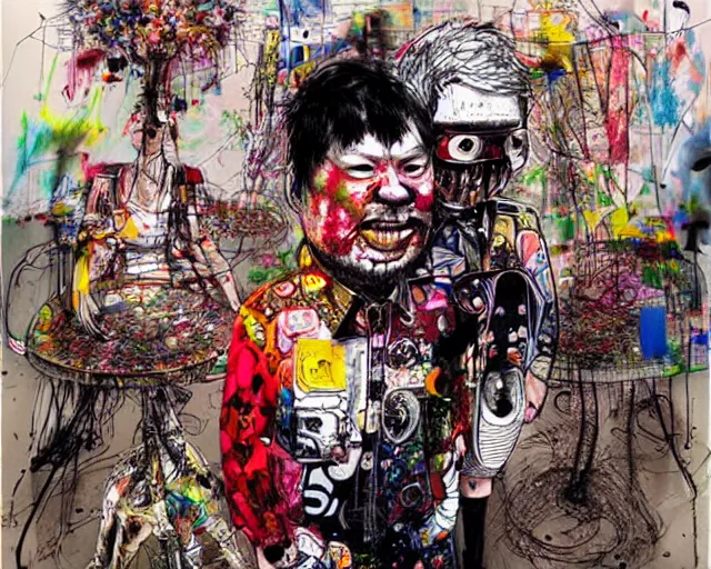 Image similar to artwork by david choe