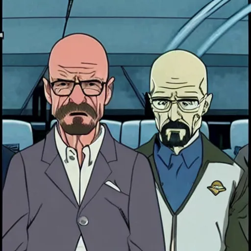 Prompt: Walter White in Jojo