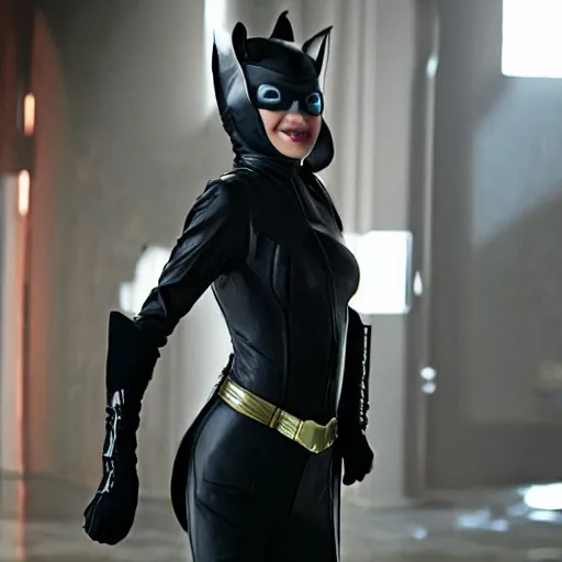 Image similar to lando alina as catwoman in the movie