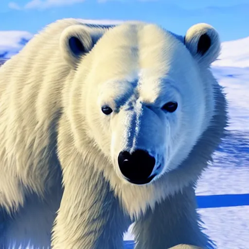 Image similar to Polar Bear, from Red Dead Redemption 2 (2018 video game)