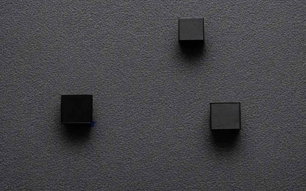 Prompt: one black sphere | one black cube | one black pyramid, on a white background