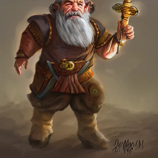 Image similar to dnd dwarf, by Even Mehl Admudsen