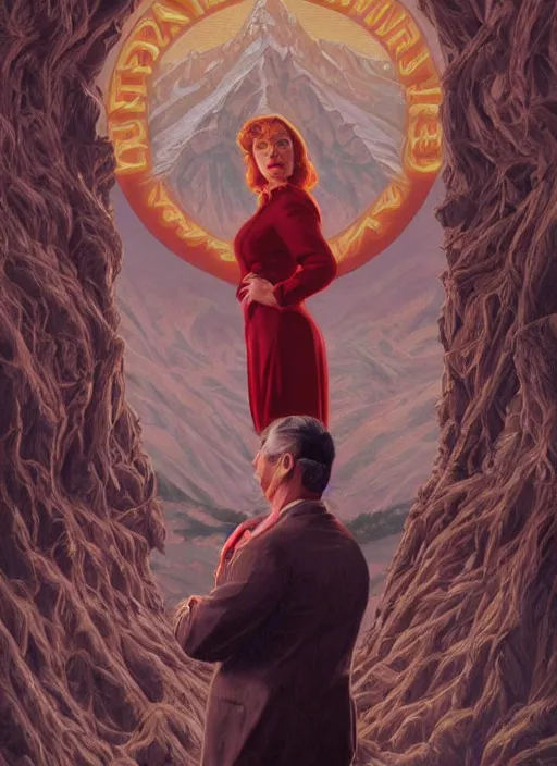 Image similar to twin peaks movie poster art, highly detailed, digital painting, artstation, concept art, smooth, sharp focus, illustration, artgerm, donato giancola, joseph christian leyendecker, wlop