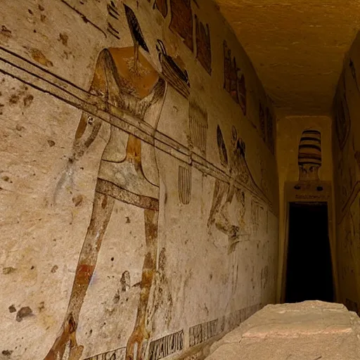 Image similar to the tomb of Khufu