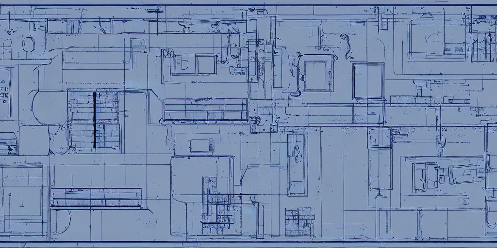 Image similar to space habitat blueprint, realistic, 8k