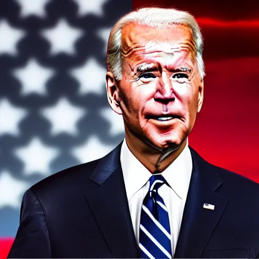 Image similar to 2020 Presidental Debates where Joe Biden wears a witch hat