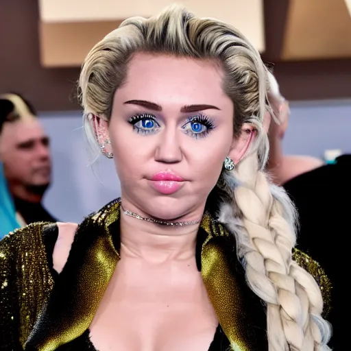 Prompt: miley cyrus as elsa in live action disney frozen, 8k resolution, full HD, cinematic lighting, award winning, anatomically correct