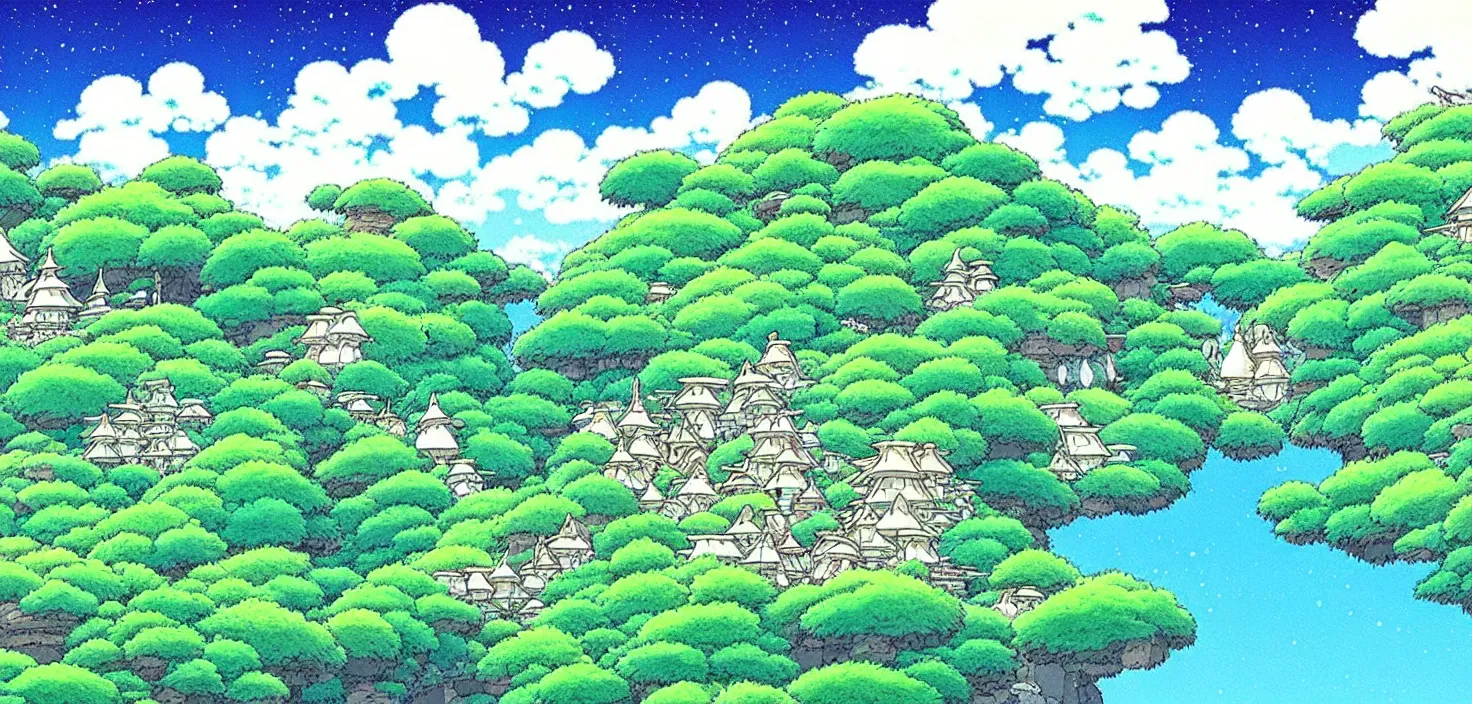 Image similar to exquisite studio ghibli landscape