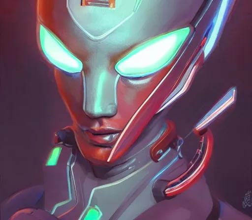 Image similar to portrait of a cybernetic Samus Aran , cyberpunk concept art by pete mohrbacher and artgerm and wlop and greg rutkowski and deathburger, digital art, highly detailed, intricate, sci-fi, sharp focus, llama, Trending on Artstation HQ, deviantart, unreal engine 5, 4K UHD image,