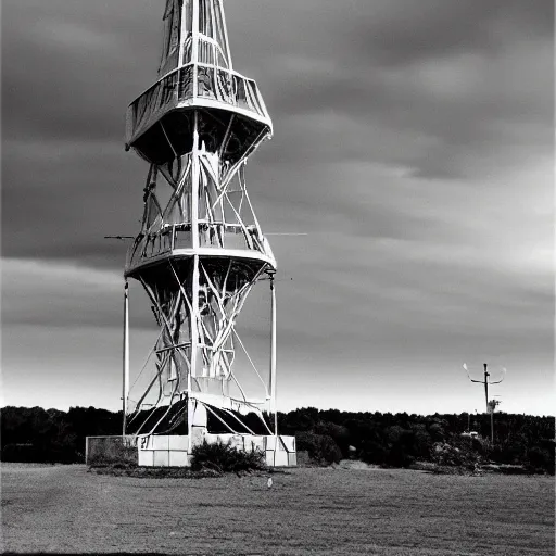 Image similar to radio tower creature
